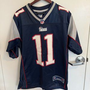 New England Patriots Julian Edelman Replica Home Jersey, Size Medium
